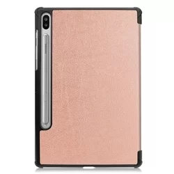 Tablettok Samsung Galaxy Tab S6 (SM-T860, SM-T865) - rose gold smart case-1