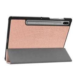 Tablettok Samsung Galaxy Tab S6 (SM-T860, SM-T865) - rose gold smart case-5