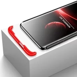 Telefontok OnePlus 7 - hátlap GKK Protection 3in1 - piros-fekete-2