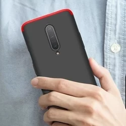 Telefontok OnePlus 7 Pro - hátlap GKK Protection 3in1 - piros-fekete-4