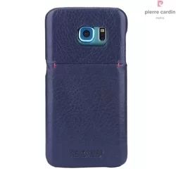 Telefontok Samsung Galaxy S6 - Pierre Cardin Valódi Bőr Tok - G9200 - Sapphire Kék (8719273214053)-1