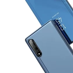 Telefontok Xiaomi Mi A3 - kék Clear View Tok-2