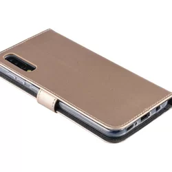 Telefontok Samsung Galaxy A30s - Arany ráhajtófüles könyvtok-1