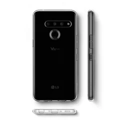 Telefontok LG V50 ThinQ 5G - SPIGEN LIQUID CRYSTAL - átlátszó-2