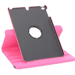 Tablettok iPad Air / iPad 9.7 (2017) / iPad 9.7 (2018) - pink fordítható műbőr tablet tok-3