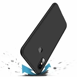 Telefontok Xiaomi Mi 8 - hátlap GKK Protection 3in1 - fekete-1