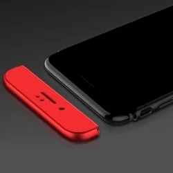 Telefontok Xiaomi Mi 8 - hátlap GKK Protection 3in1 - fekete-piros-6