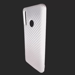 Telefontok Huawei P Smart (2019) - SLIM Carbon szilikon hátlap tok - fekete-1