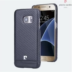 Telefontok Samsung Galaxy S7 - G930F - Pierre Cardin Valódi Bőr Tok - Fekete (8719273214992)-2