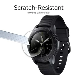Samsung Galaxy Watch 42 mm okosóra üvegfólia - Spigen glas.tr slim (A csomagban 3 db üvegfólia)-2