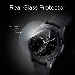 Samsung Galaxy Watch 42 mm okosóra üvegfólia - Spigen glas.tr slim (A csomagban 3 db üvegfólia)-3