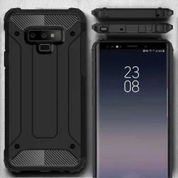 Telefontok Samsung N960 Galaxy Note 9 - Defender fekete ütésálló hátlap tok-1