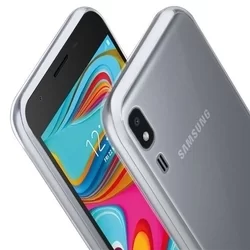 Telefontok Samsung Galaxy A2 Core - átlátszó szilikon tok-3