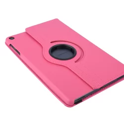 Tablettok Samsung Galaxy Tab A 10.1 2019 (SM-T510, SM-T515) - hot pink fordítható műbőr tablet tok-2