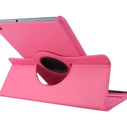 Tablettok Samsung Galaxy Tab A 10.1 2019 (SM-T510, SM-T515) - hot pink fordítható műbőr tablet tok-3
