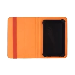 Tablettok Univerzális 7-8 colos fekete-narancs tablet tok: Huawei, Lenovo, Samsung, iPad...-4