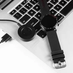 Huawei Watch GT okosóra töltő - TACTICAL fekete, USB kábel-2