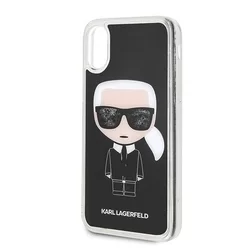 Telefontok iPhone XR - Karl Lagerfeld Iconic Glitter Tok-3