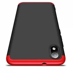 Telefontok Xiaomi Redmi 7A - hátlap GKK Protection 3in1 - piros-fekete-1