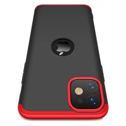 Telefontok iPhone 11 - hátlap GKK Protection 3in1 - piros-fekete-2