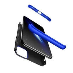 Telefontok iPhone 11 - hátlap GKK Protection 3in1 - fekete-kék-2
