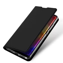 Telefontok Xiaomi Redmi Note 8 Pro - Dux Ducis fekete kinyitható tok-2