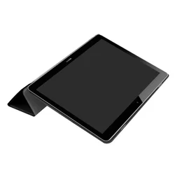 Tablettok Huawei Mediapad T3 10,0 (9.6 col) - fekete flip tablet tok-1