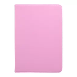 Tablettok iPad 2019 10.2 (iPad 7) - pink fordítható műbőr tablet tok-1