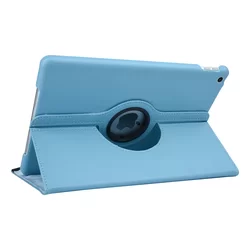Tablettok iPad 2019 10.2 (iPad 7) - kék fordítható műbőr tablet tok-5