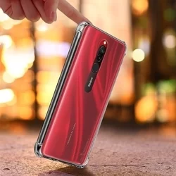Telefontok Xiaomi Redmi 8 - ROAR ütésálló átlátszó tok-3