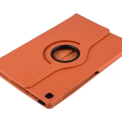 Tablettok Samsung Galaxy Tab S5e 10.5 (10.5 col) - narancssárga fordítható műbőr tablet tok-2