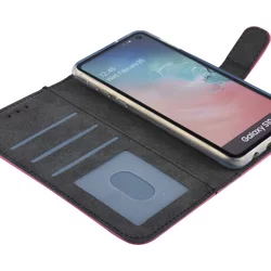 Telefontok Samsung Galaxy S10e - Pink ráhajtófüles könyvtok-4