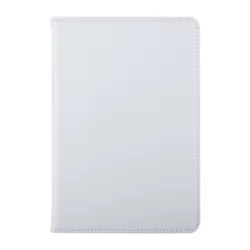 Tablettok iPad Mini 4 (2015) / Mini 5 (2019) - fehér fordítható műbőr tablet tok-1