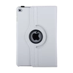 Tablettok iPad Mini 4 (2015) / Mini 5 (2019) - fehér fordítható műbőr tablet tok-3