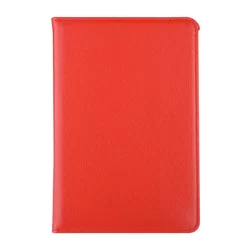 Tablettok iPad Mini Mini 4 (2015) / Mini 5 (2019) - piros fordítható műbőr tablet tok-1