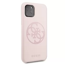 Telefontok iPhone 11 Pro - Guess Tone On Tone Pink szilikon hátlaptok-2