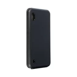 Telefontok Samsung Galaxy A10 - Lefelé nyíló mágneses Elegance Flexi Fliptok fekete-1