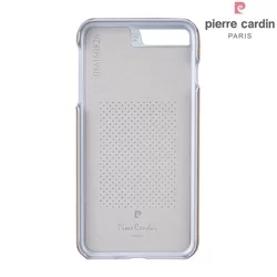 Telefontok Pierre Cardin Valódi Bőr Tok Kitámasztóval Barna IPhone 7 Plus / 8 Plus (8719273130810)-2
