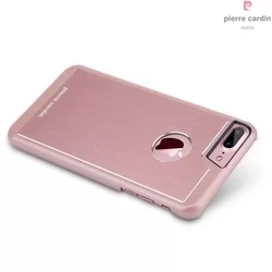 Telefontok Pierre Cardin Mikroszálas Tok - Pink IPhone 7 Plus / 8 Plus (8719273130360)-1