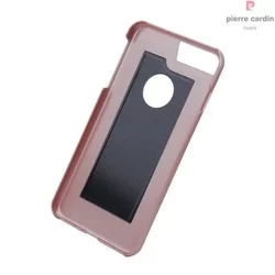 Telefontok Pierre Cardin Mikroszálas Tok - Pink IPhone 7 Plus / 8 Plus (8719273130360)-2