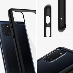 Telefontok Samsung Galaxy Note10 Lite - SPIGEN Matte Fekete tok-5