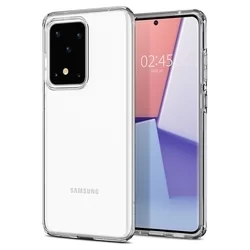 Telefontok Samsung Galaxy S20 Ultra - SPIGEN Crystal Clear Átlátszó tok-8