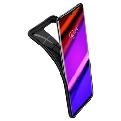 Telefontok Samsung Galaxy S20 Ultra - SPIGEN RUGGED ARMOR Matt fekete tok-4