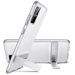 Telefontok Samsung Galaxy S20+ (S20 Plus) - ESR Air Shield átlátszó ütésálló, kitámasztható hátlap tok-1