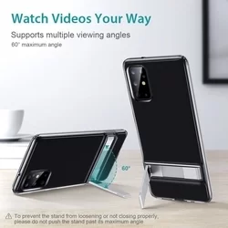 Telefontok Samsung Galaxy S20+ (S20 Plus) - ESR Air Shield átlátszó ütésálló, kitámasztható hátlap tok-4
