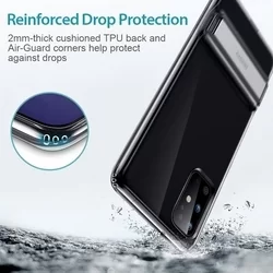Telefontok Samsung Galaxy S20+ (S20 Plus) - ESR Air Shield átlátszó ütésálló, kitámasztható hátlap tok-6
