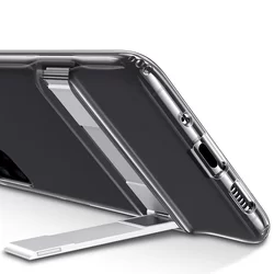 Telefontok Samsung Galaxy S20 - ESR Air Shield átlátszó ütésálló, kitámasztható hátlap tok-1