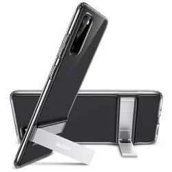 Telefontok Samsung Galaxy S20 - ESR Air Shield átlátszó ütésálló, kitámasztható hátlap tok-2