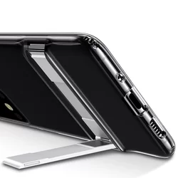 Telefontok Samsung Galaxy S20 Ultra - ESR Air Shield átlátszó ütésálló, kitámasztható hátlap tok-9