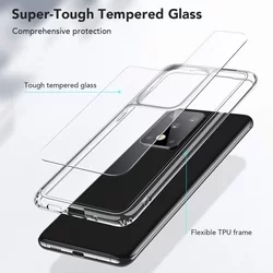 Telefontok Samsung Galaxy S20 Ultra - ESR ICE SHIELD átlátszó szilikon tok-7